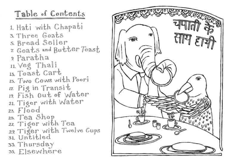 Animals of India at Work and Play, a coloring book in Hindi and English ...